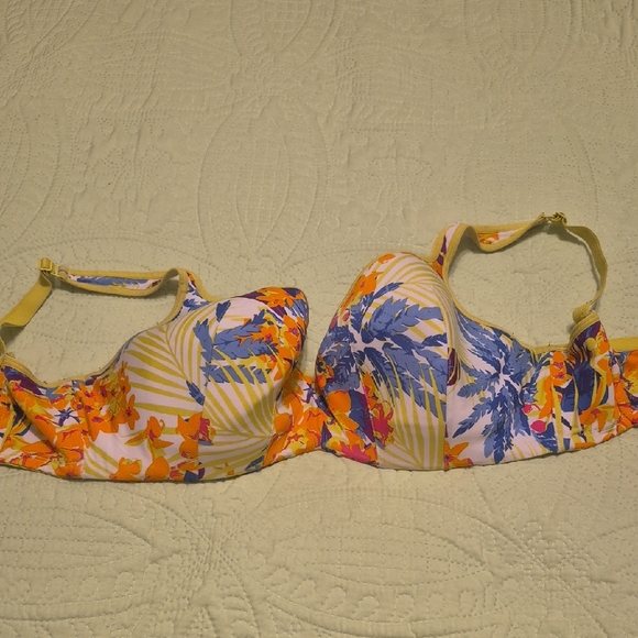 Tropical Floral Bra - Picture 1 of 3